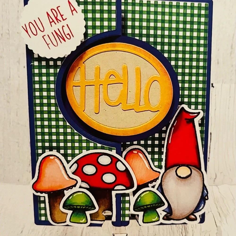 Oval Flip It Card Base 13pc Amazing NAME BRAND Die Cuts - Picture 5 of 14